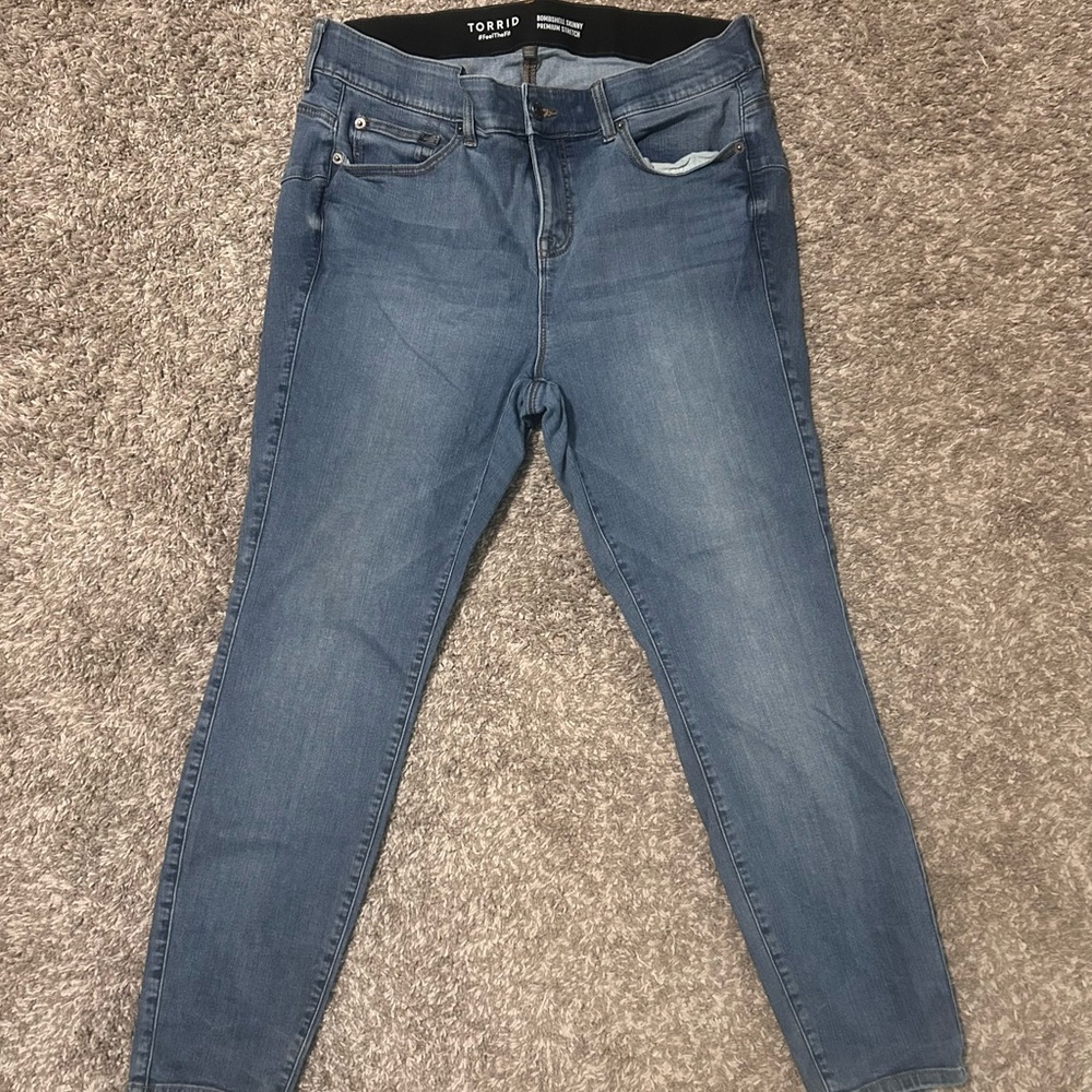 Torrid Women's Classic Blue Skinny Jeans